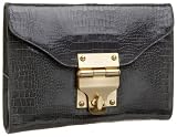 alexis hudson Cortina Croco Clutch