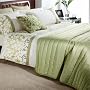 Sienna Duvet Cover Set, Green, King 