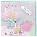 Treasure Box - Happy Birthday Tea Party Handmade Card