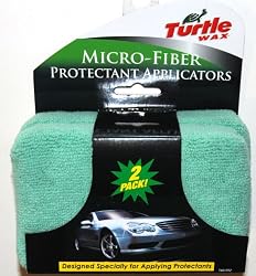 Turtle Wax 2 Pack Soft Micro-Fiber Protectant Applicators, Designed Specially for Applying Protectants