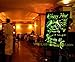 FlashingBoards LED Light-Up Dry Erase Menu Sign Message Writing Neon Board 35x23