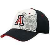 Top of the World Arizona Wildcats Navy Blue Wild Card Mesh Flex Fit Hat