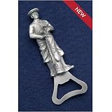 Review Sterling & Classic  / Golfer English Pewter Bottle Figurine Opener
