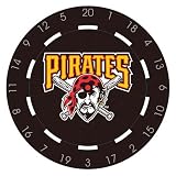 MLB Pittsburgh Pirates Bristle Dart Board With Darts And Flights