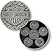 Harley-Davidson Diamond Plate, Armed Forces Nickel Antique Coin