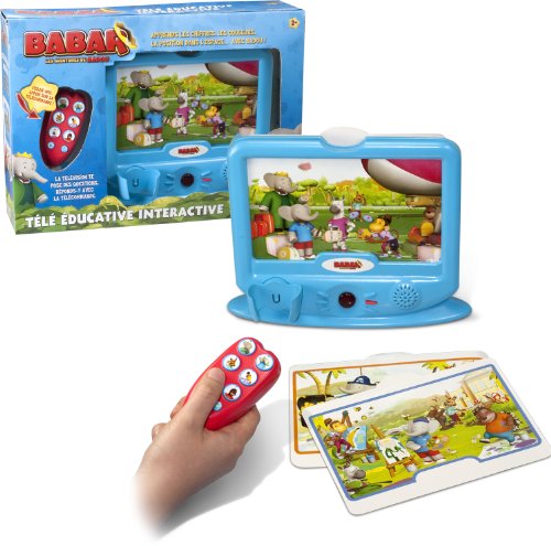 Lansay - 16158 - Jouet Premier Age - Babar Educatif: Ma Tele Interactive