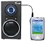 10 Watt Battery Powered Portable Amplified Audio Speaker with Dual charger also charges the Fujitsu Loox 600 610