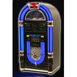 Classic Jumbo Changing Color Home Jukebox with Genuine Sony 400 C D Changer and Ipod/mp3/aux Inputs