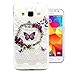 For Samsung Galaxy Core Prime Case , ivencase Silicone Purple Rilievo Carved Ultra Slim Flexible Soft TPU Thin for Samsung Galaxy Core Prime SM-G360F G3606 + One 