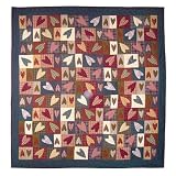 Primitive Hearts, Quilt Twin 65X 85 by Patch Quilts