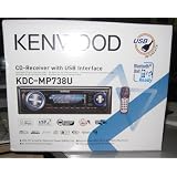 Buy Kenwood KDC-MP738U USB AAC WMA MP3 CD Receiver with External Media Control  by Kenwood