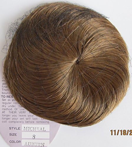 PLAYHOUSE Collection Craft DOLL HAIR WIG Style MICHAEL Fits SIZE 8" Color AUBURN Synthetic JAPAN Fiber (Circa 1980's)