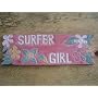VINTAGE HAWAII "SURFER GIRL" ROXY TIKI BAR SIGN - 24" - ISLAND DECOR
