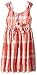 Bonnie Jean Girls' Coral Seersucker Plaid Dress