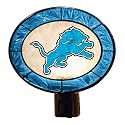 Detriot Lions Art Glass Night Light