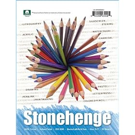 Stonehenge PAD 15shts WHITE