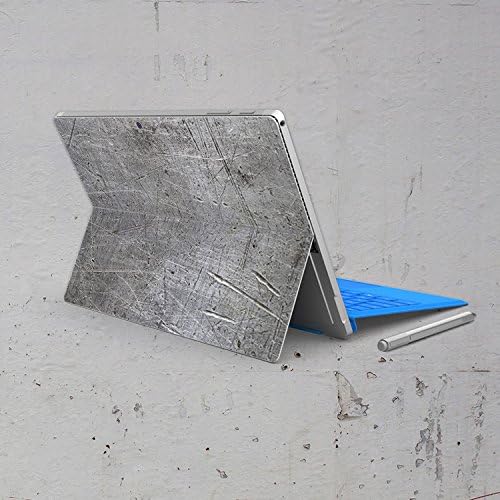 LoveDecalHome@ Surface Pro 4 Decal sticker Protective steel style Back Sticker Skin Decal Cover for Microsoft Surface Pro 4 Tablet Decal sticker skin Protector
