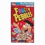 Post Fruity Pebbles Cereal, 11-Ounce Boxes (Pack of 4)