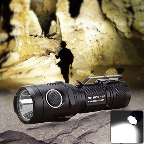 NITECORE MH20 USB Rechargeable Flashlight CREE XM-L2 U2 1000 Lumens 240Yards 220Meters Beam Distance 235Hours Runtime Portable Torch Waterproof Compact Searchlight