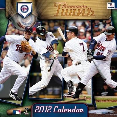 Minnesota Twins 2012 Wall Calendar 12