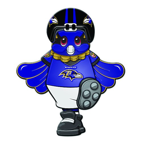 Baltimore Ravens Window Mascot Cling
