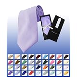 Silky Feel Poly Solid Color Tie