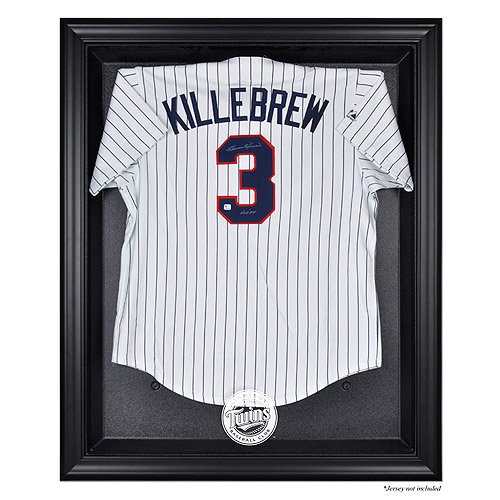 Mounted Memories Minnesota Twins Black Framed Logo Jersey Case