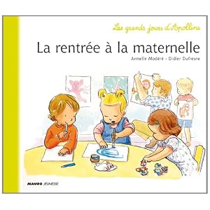 La rentrée à la maternelle