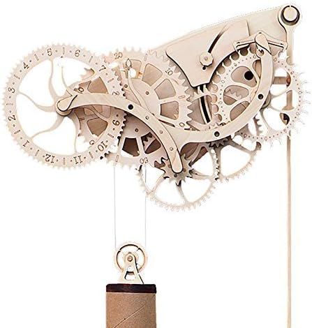 Abong Mechanical Wooden Clock Kit by Abong