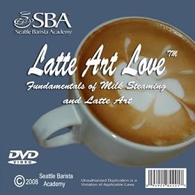 Latte Art Love, Fundamentals of Milk Steaming and Latte Art, DVD