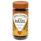 Spice Garden Sweet Basil, .625-Ounce Jar (Pack of 8)