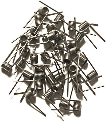 Vapocoil 22 Ga. 7 Wrap Pre-built Kanthal A1 RBA/RDA Coils 4 Count **FREE** 2 pcs. Organic Cotton