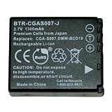 Panasonic Lumix DMC-TZ1, DMC-TZ3, DMC-TZ2 - Replacement Battery (Premium Japanese Cells, 1300 mAh, 5-YR Warranty) (by Wasabi Power®)