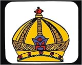 Mouse Pad with Europe, king, royal, England, helmet, crown, 