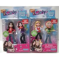 iCarly Mix and Match Madness CARLY and SAM Doll Dolls (Pack of 2)