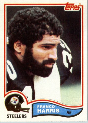 1982 Topps # 211 Franco Harris Pittsburgh Steelers Football Card - In Protective Screwdown Display Case!