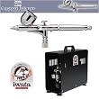 IWATA CUSTOM MICRON CM-C AIRBRUSHING SYSTEM WITH POWER JET AIR COMPRESSOR