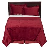 Home Garnet Microplush Comforter Set - Full/Queen