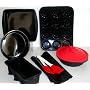 Silicone Bakeware Professional 7 Pce Gourmet Gift Set + FREE Silicone Spatula: Heavy Duty Non-Stick Silicone + 10 Year Guarantee
