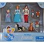 Disney Cinderella Poseable Figure Figurine Set