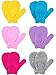 Boao Stretch Mittens Winter Warm Knitted Gloves for Halloween Party Kids Toddler Supplies (Color 22, 6 Pairs)