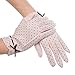 Kenmont Summer Women Dots Sun Uv Protection Outdoor 100% Cotton Driving Gloves