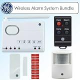 GE 45142 Door Window Sensor Wireless Alarm System Bundle With Accessories