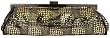 Genuine Leather, Metal Frame, Clutch, Evening Bag - Parisa (31 0005) Genuine Leather, Metal Frame, Clutch, Evening Bag - Parisa (31 0005)