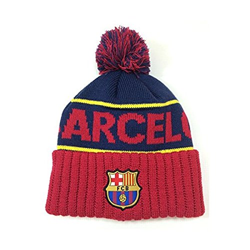 FC BARCELONA POM POM BEANIE