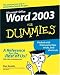 Word 2003 for Dummies