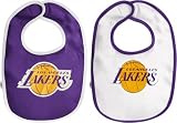 Los Angeles Lakers 2pc Baby / Infant Bib Set