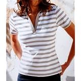 Womens European Assorted Design and Color Casual Polo Shirts