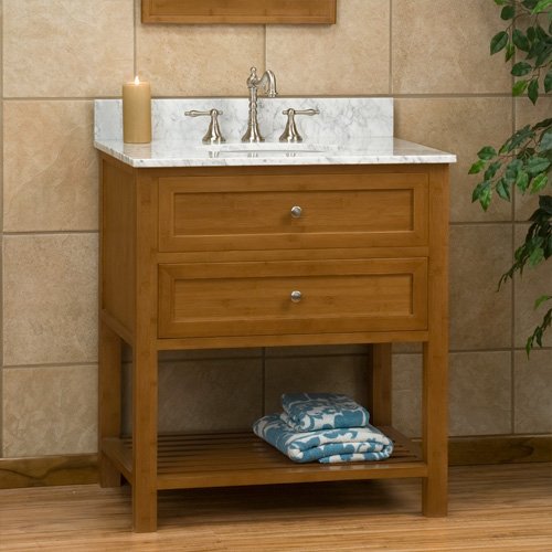 christmas 30 Taren Bamboo Vanity UndermountB007JD2RSY