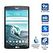 LG G Pad F 8.0 Screen Protector, IVSO® Tempered-Glass Protector with [9H Hardness] [Crystal Clearity] [Scratch-Resistant] [No-Bubble Easy Installation] for LG G Pad F 8.0/ II 8.0 (V498), Lifetime Warranty